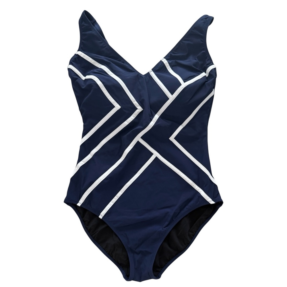 Gottex Embrace Surplice V-Neck Tummy Control One Piece Swimsuit - Picture 4 of 13